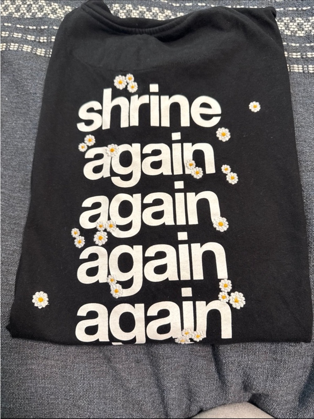 Fred again LA concert shirt shrine auditorium